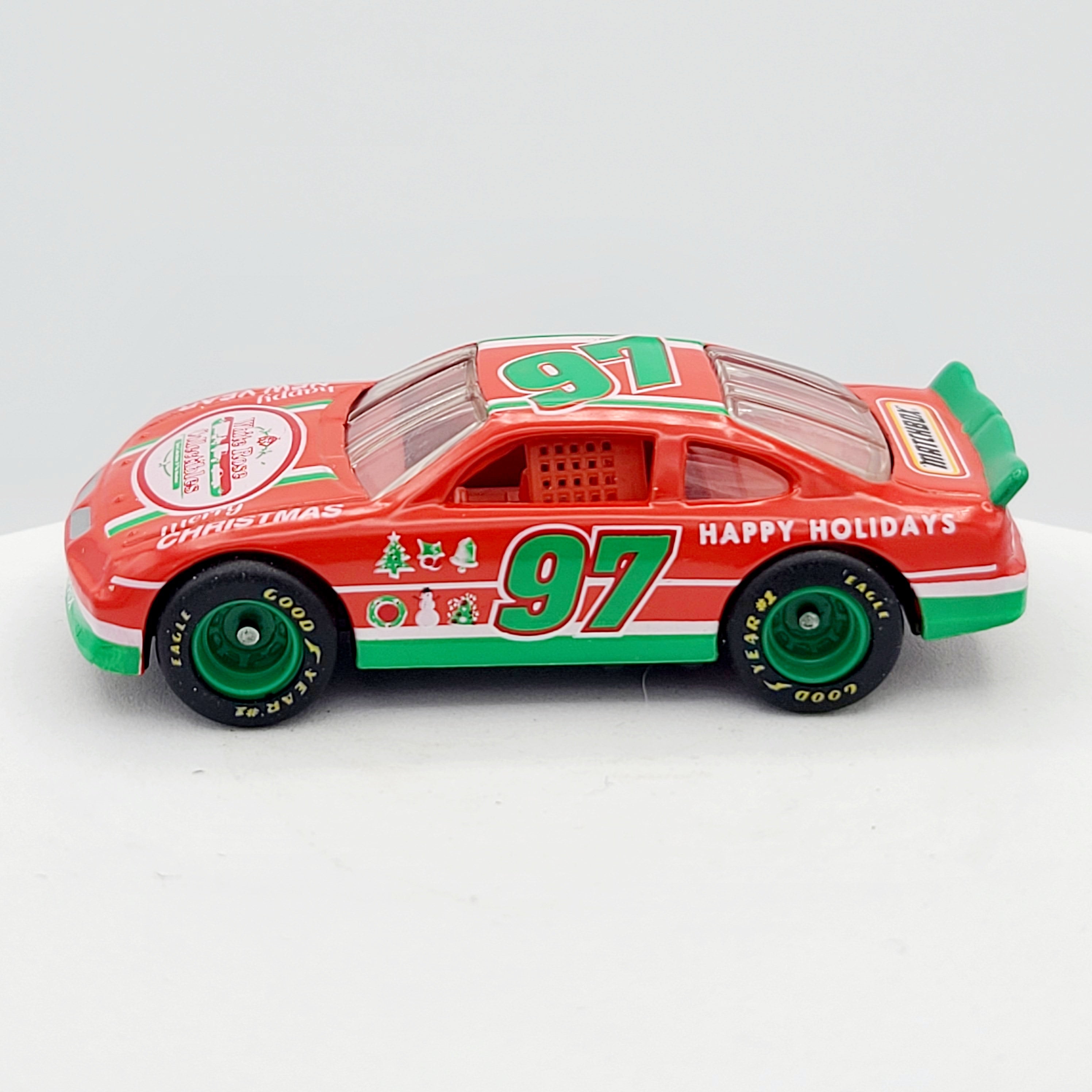 Matchbox '96 Pontiac Grand Prix Stock Car (1997 White Rose Holiday Collectibles, 1 of 2000)